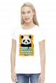 Koszulka damska - Panda. Pada