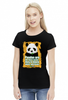 Koszulka damska - Panda. Pada