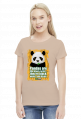 Koszulka damska - Panda. Pada