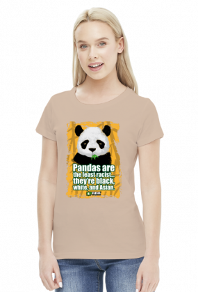 Koszulka damska - Panda. Pada