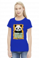 Koszulka damska - Panda. Pada