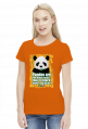 Koszulka damska - Panda. Pada
