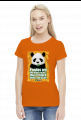 Koszulka damska - Panda. Pada