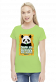 Koszulka damska - Panda. Pada