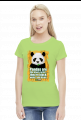 Koszulka damska - Panda. Pada