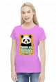 Koszulka damska - Panda. Pada