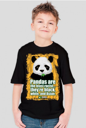 Koszulka dla chłopca - Panda. Pada