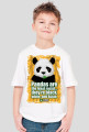 Koszulka dla chłopca - Panda. Pada
