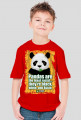 Koszulka dla chłopca - Panda. Pada