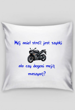 Poduszka motocyklista