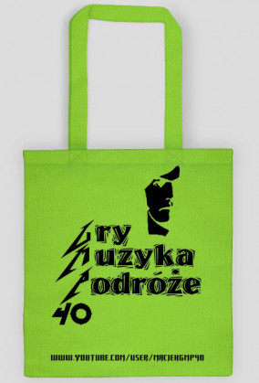 TORBA DWUSTRONNA "GRY, MUZYKA, PODRÓŻE" [BLACK]