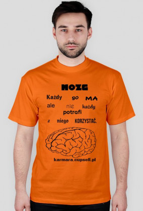 Koszulka Męska- Mózg