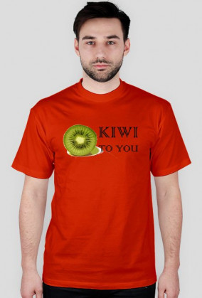 Koszulka z owocem kiwi