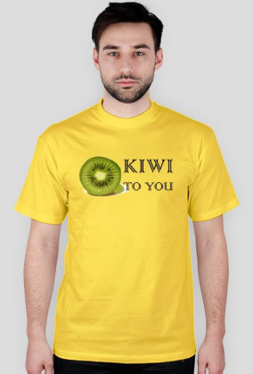 Koszulka z owocem kiwi