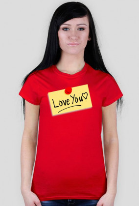 Love You (koszulka damska)