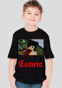 Koszulka chłopięca logo xCaMeRaPL