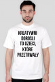 Kreatywni dorośli - biała męska