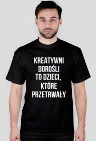 Kreatywni dorośli - czarna męska