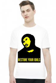 Koszulka Restore your idols - Jezus z Borji