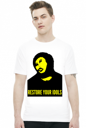 Koszulka Restore your idols - Jezus z Borji