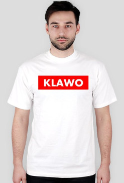 KLAWO T-shirt biała