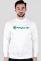 Bluza męska 24paczki średnie logo zielone