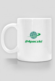 Kubek 24paczki logo zielone