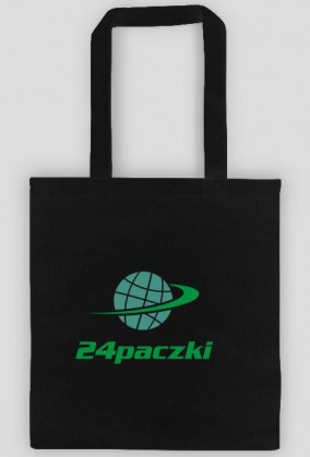 Torba na zakupy 24paczki duże logo zielone