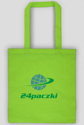Torba na zakupy 24paczki duże logo zielone
