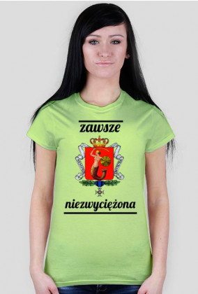 Koszulka - Warszawa, zawsze niezwyciężona