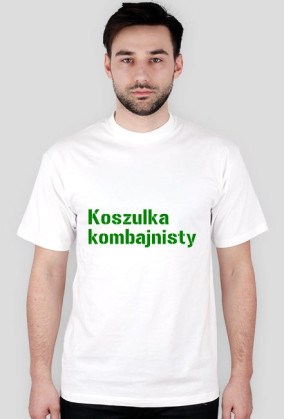 Koszulka dla mężczyzn "koszulka kombajnisty