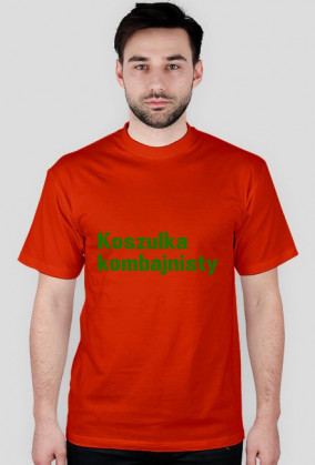 Koszulka dla mężczyzn "koszulka kombajnisty