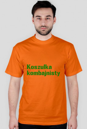 Koszulka dla mężczyzn "koszulka kombajnisty