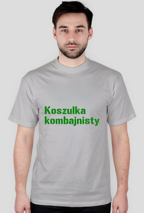 Koszulka dla mężczyzn "koszulka kombajnisty