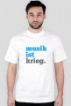 Koszulki z napisami: musik ist krieg