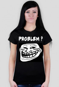 Koszulka damska z Trollface