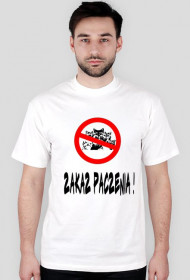 Koszulka męska "Zakaz paczenia!"