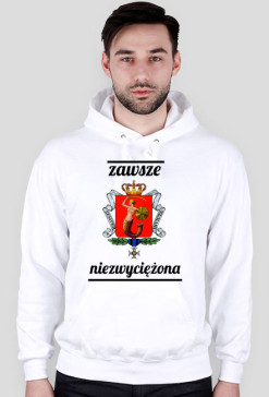 Bluza z kapturem - Warszawa, zawsze niezwyciężona