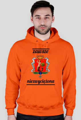 Bluza z kapturem - Warszawa, zawsze niezwyciężona