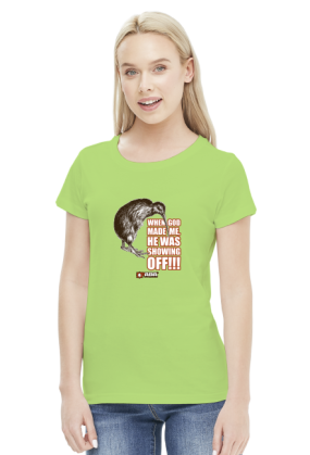 Koszulka damska - Kiwi. Pada