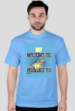 My myjemy te podłogi tu !