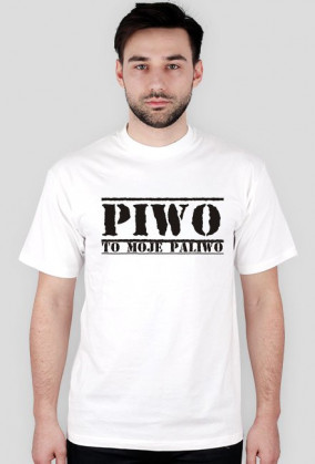 Piwo to moje paliwo WMM T-shirt white