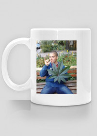 weed themed rado coffe cup