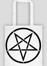 Pentagram, satan bag/torba
