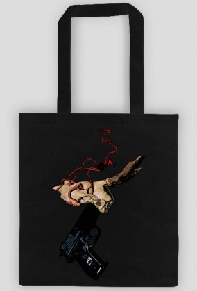 Torba skull gun pistolet czaszka