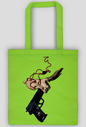 Torba skull gun pistolet czaszka