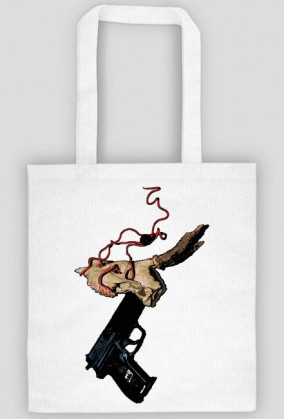 Torba skull gun pistolet czaszka