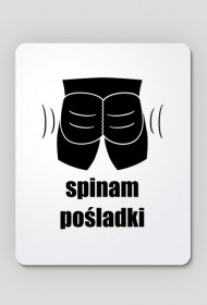 Podkładka pod mysz Spinam Pośladki - wersja umięśniona