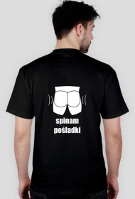 Koszulka "Spinajcie pośladki! Wisi mi to!" - biały wzór 2