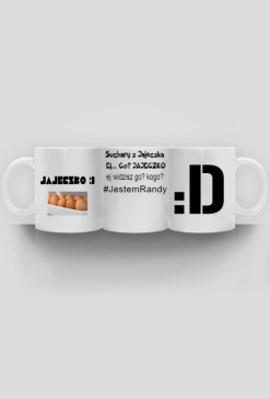 Kubek z sucharami z jajeczka